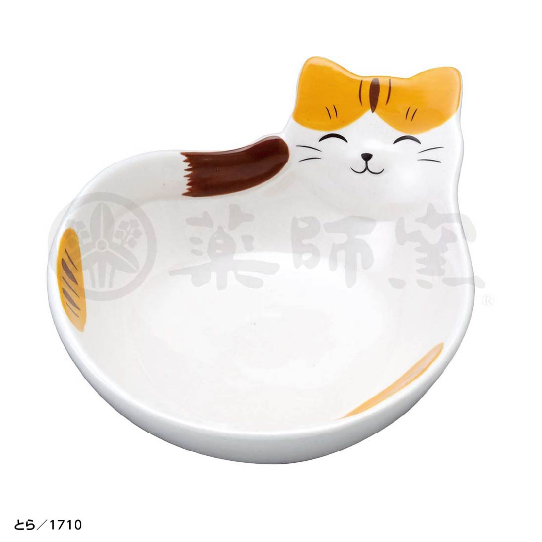 薬師窯 猫びよりボウル