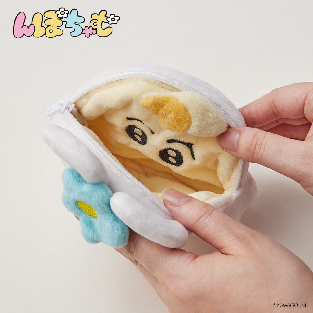 リバーシブルポーチ んぽちゃむ