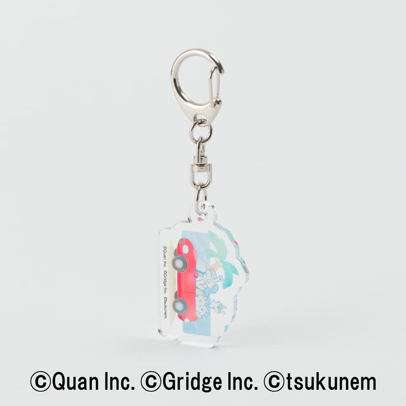 うさぎゅーん!summertimeコラボ アクリルキーホルダー02
