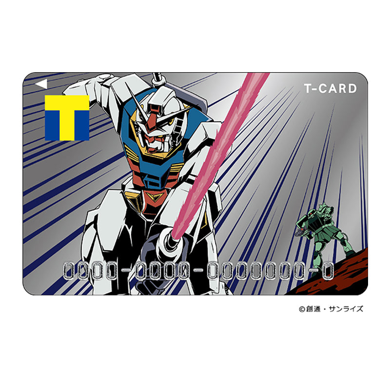 Tカード(機動戦士ガンダムデザイン)+A4クリアファイル