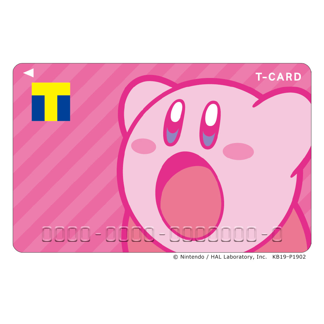 Tカード(星のカービィデザイン)