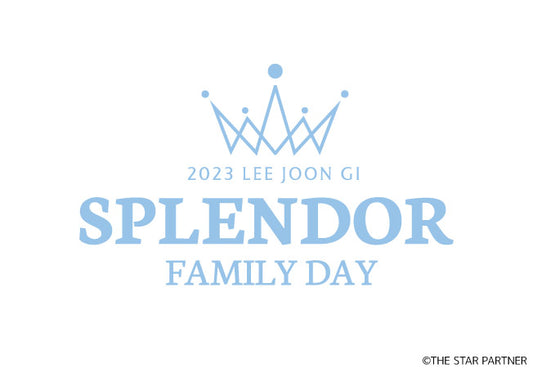 「2023 LEE JOON GI SPLENDOR Family Day：僕たちの花火」にてオリジナルグッズの販売決定！