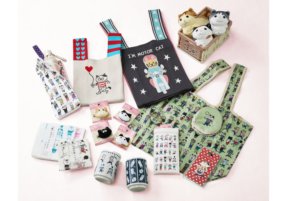 tamao×KOZACLA 刺繍ミニブローチセット ねこ茶商 – FAN+Life tamao×KOZACLA 刺繍ミニブローチセット ねこ茶商 – FAN+Life