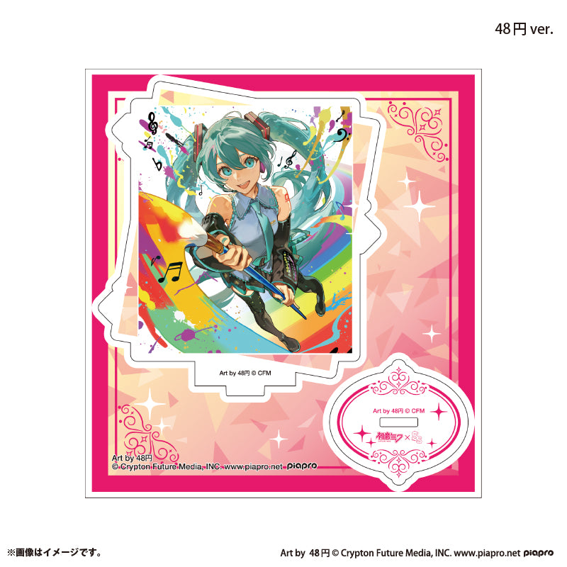 『初音ミク×スモールエス』 アクリルスタンド -48円 ver.-
