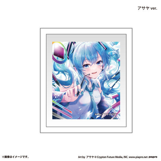 『初音ミク×スモールエス』 額縁マグネット -アサヤ ver.-