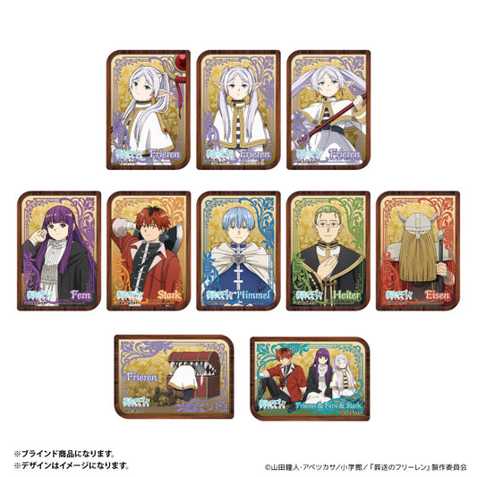 アクリルカード 肖像画デザイン(ブラインド)全10種 BOX 葬送のフリーレン