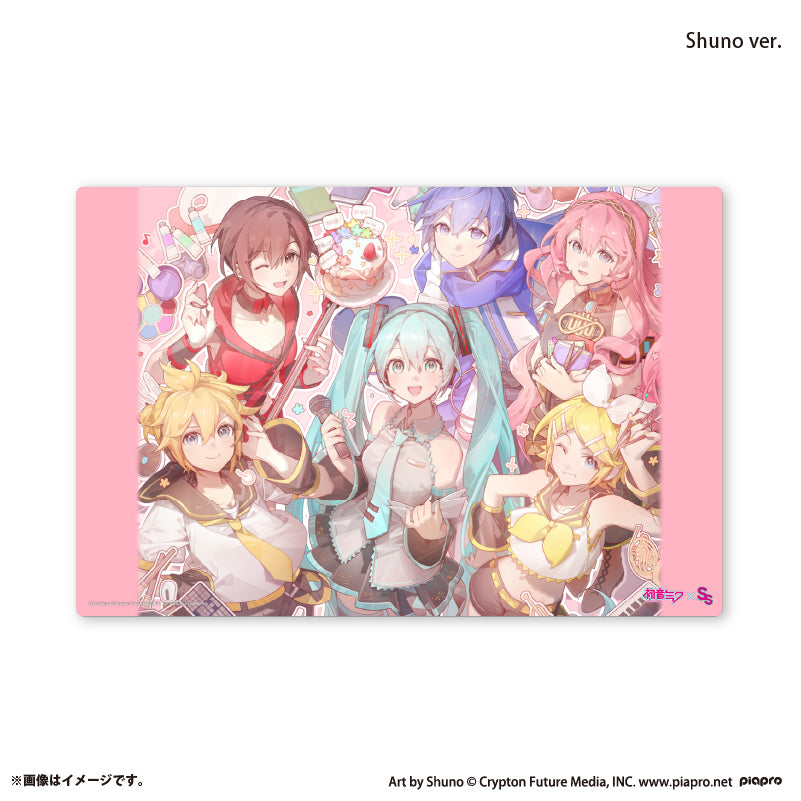 『初音ミク×スモールエス』 特大メタルプレート -Shuno ver.-