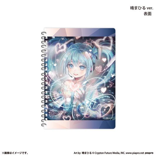 『初音ミク×スモールエス』 A5ダブルリングノート -晴まひる ver.-