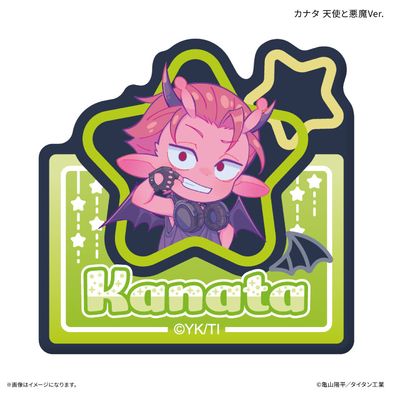 『銀河特急 ミルキー☆サブウェイ』 ネームバッジ カナタ 天使と悪魔Ver.