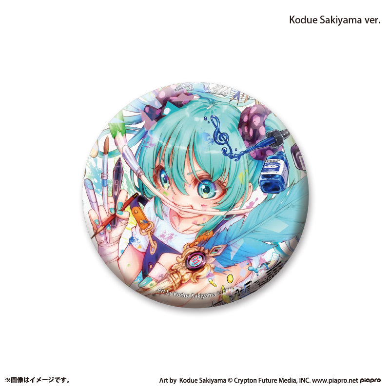 『初音ミク×スモールエス』 缶バッジ ホログラム -Kodue Sakiyama ver.-
