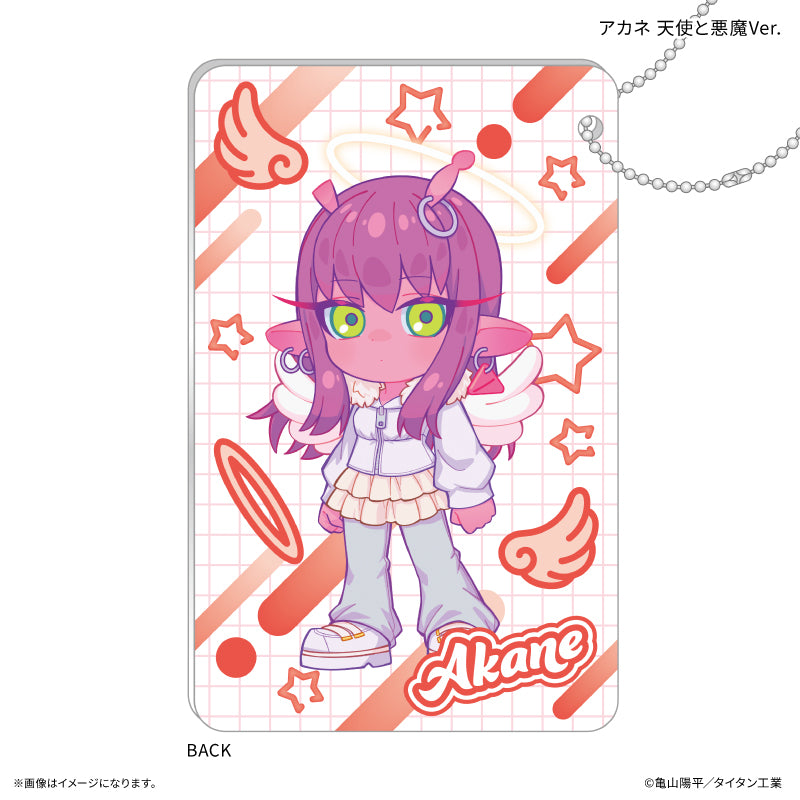 『銀河特急 ミルキー☆サブウェイ』 スライドカードケース アカネ 天使と悪魔Ver.
