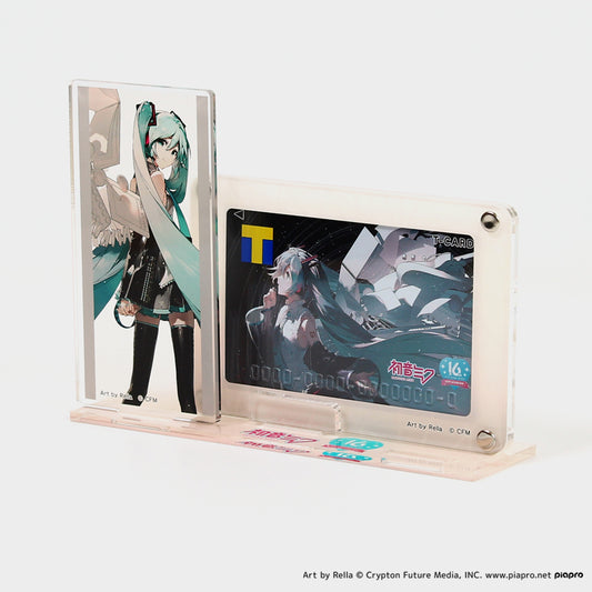 アクスタ付きカードスタンド 初音ミク 16th Rella