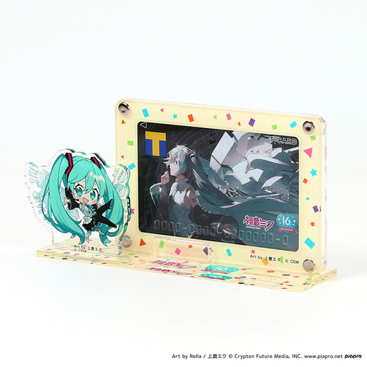 アクスタ付きカードスタンド 初音ミク 16th 上倉エク