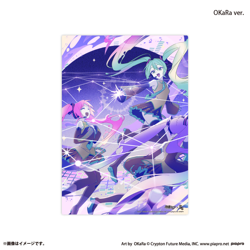 『初音ミク×スモールエス』 メタルプレート -OKaRa ver.-