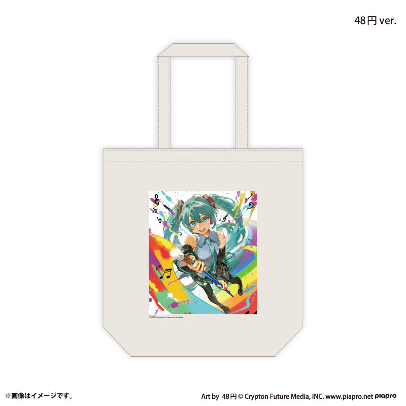 『初音ミク×スモールエス』 トートバッグ -48円 ver.-