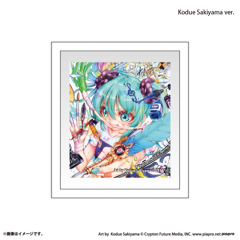 『初音ミク×スモールエス』 額縁マグネット -Kodue Sakiyama ver.-