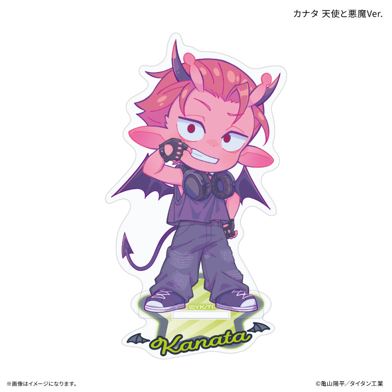 『銀河特急 ミルキー☆サブウェイ』 ミニアクリルスタンド カナタ 天使と悪魔Ver.
