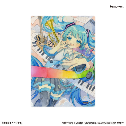 『初音ミク×スモールエス』 メタルプレート -temo ver.-