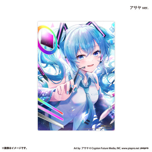 『初音ミク×スモールエス』 メタルプレート -アサヤ ver.-