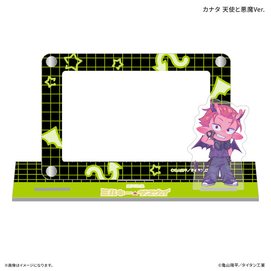 『銀河特急 ミルキー☆サブウェイ』 アクスタ付きカードスタンド カナタ 天使と悪魔Ver.
