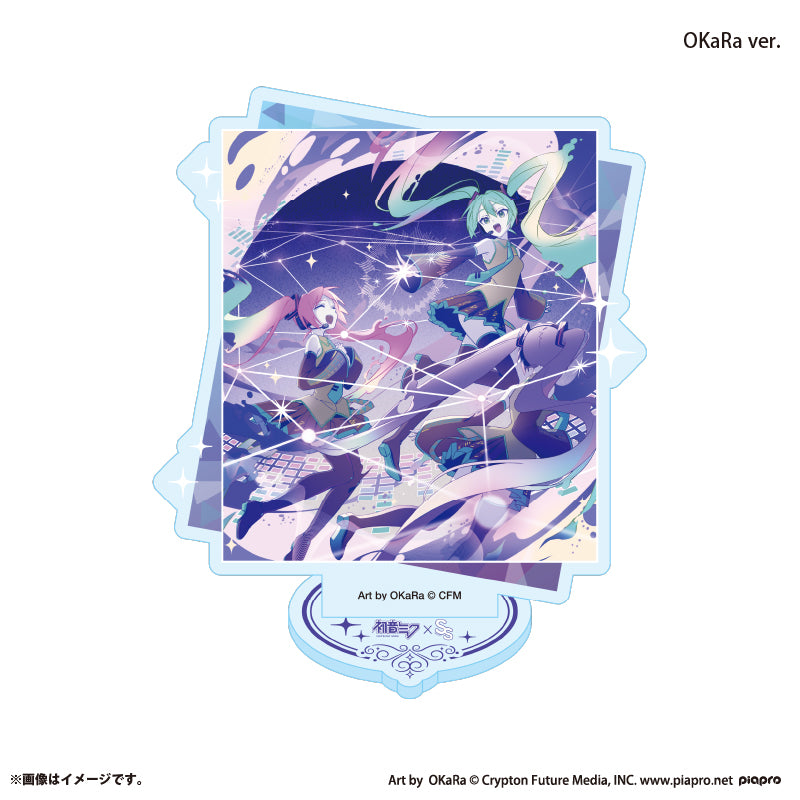 『初音ミク×スモールエス』 アクリルスタンド -OKaRa ver.-