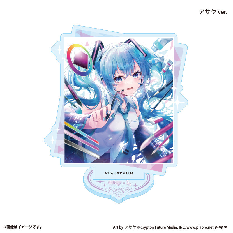 『初音ミク×スモールエス』 アクリルスタンド -アサヤ ver.-