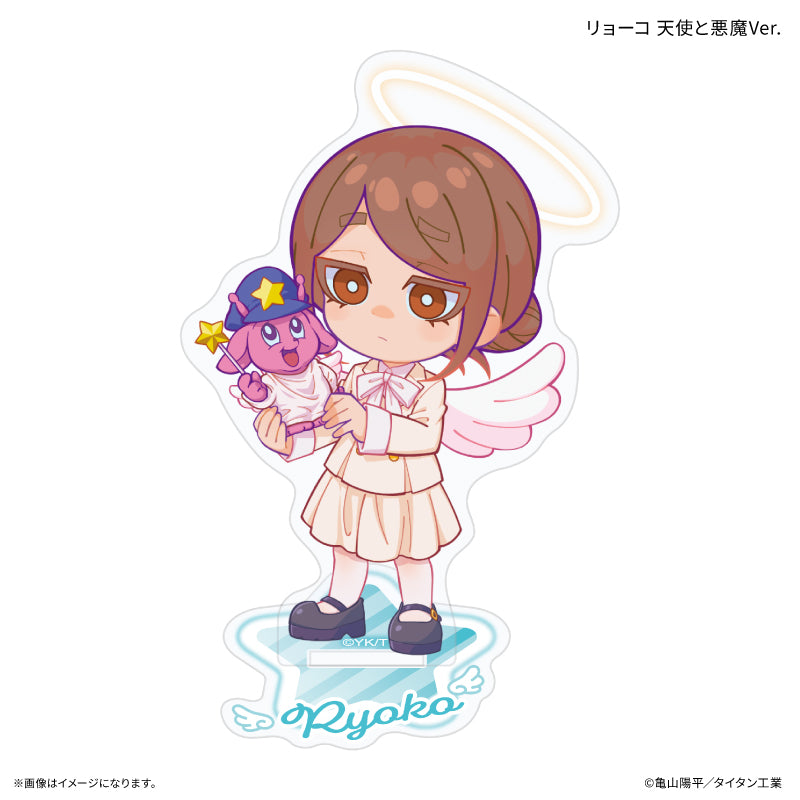 『銀河特急 ミルキー☆サブウェイ』 ミニアクリルスタンド リョーコ 天使と悪魔Ver.