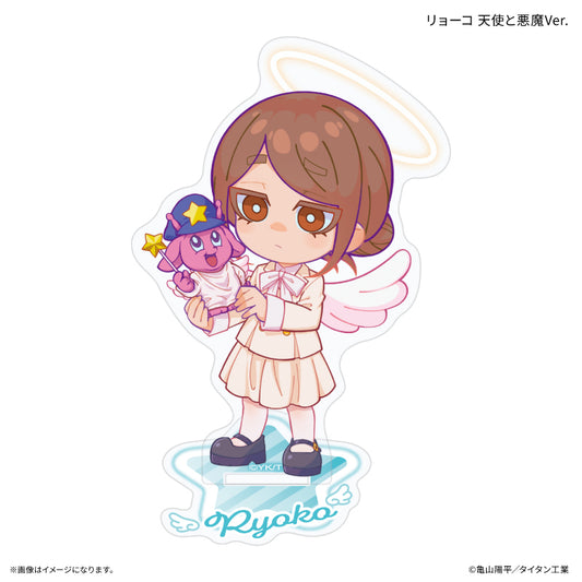 『銀河特急 ミルキー☆サブウェイ』 ミニアクリルスタンド リョーコ 天使と悪魔Ver.