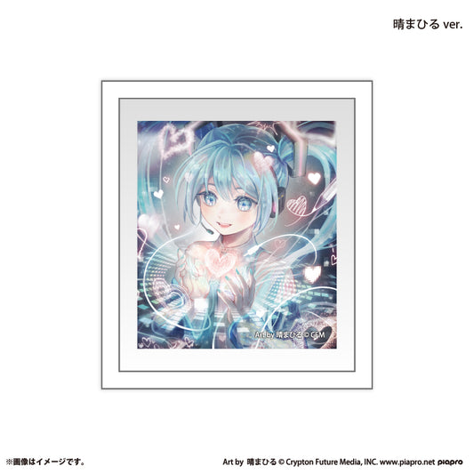『初音ミク×スモールエス』 額縁マグネット -晴まひる ver.-