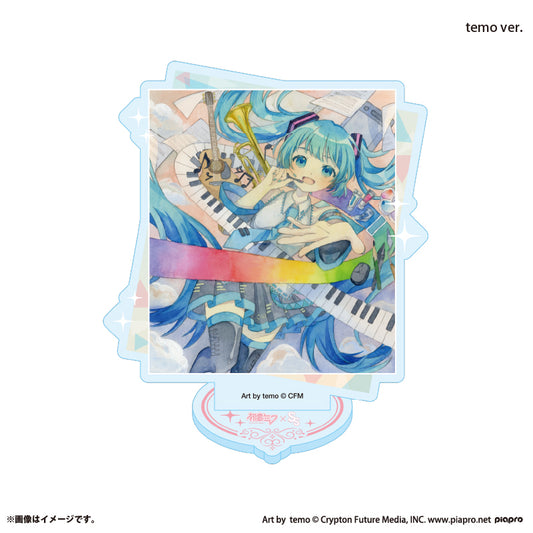 『初音ミク×スモールエス』 アクリルスタンド -temo ver.-
