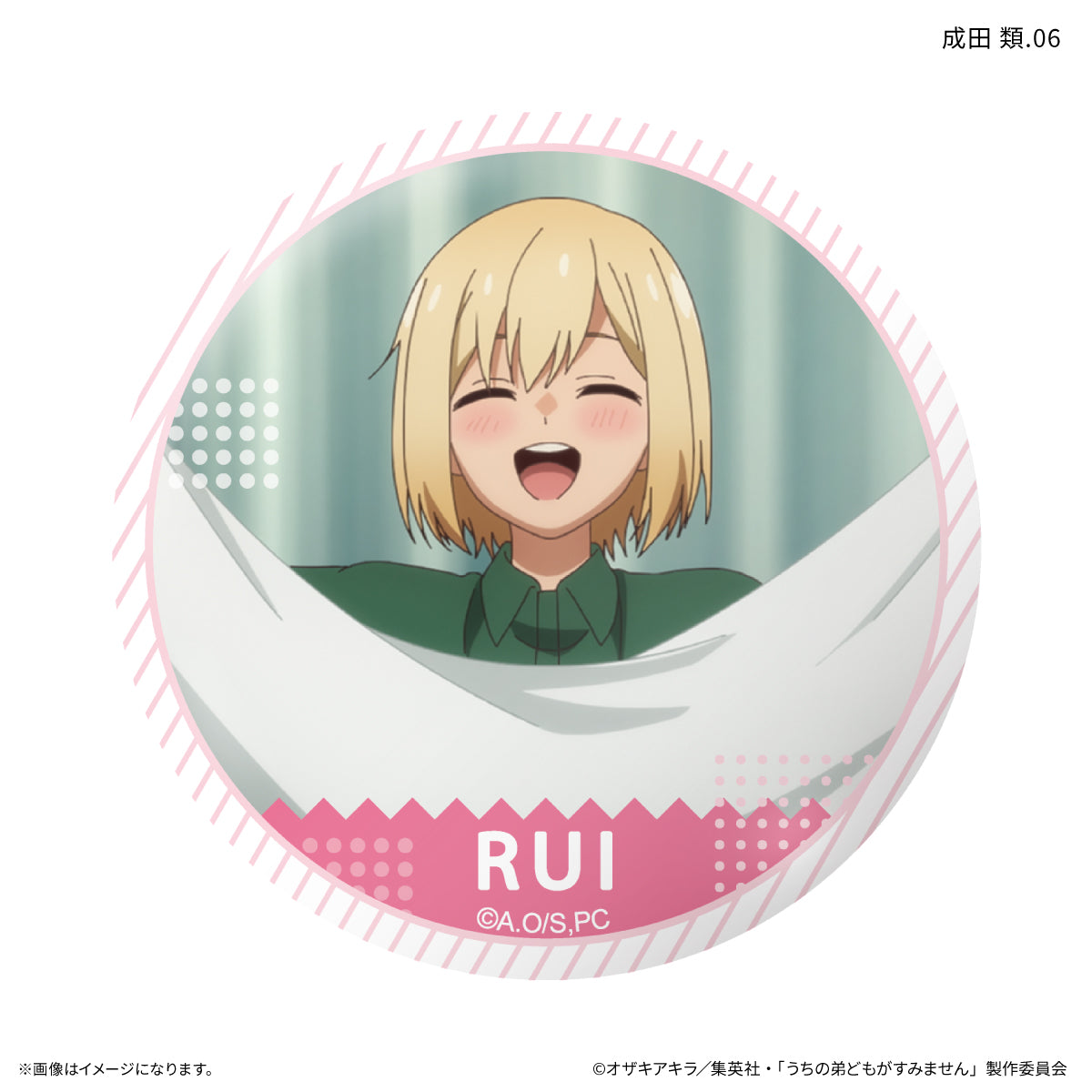 うちの弟どもがすみません だけ缶 成田 類だけトレーディング缶バッジ 【全7種】（BOX）