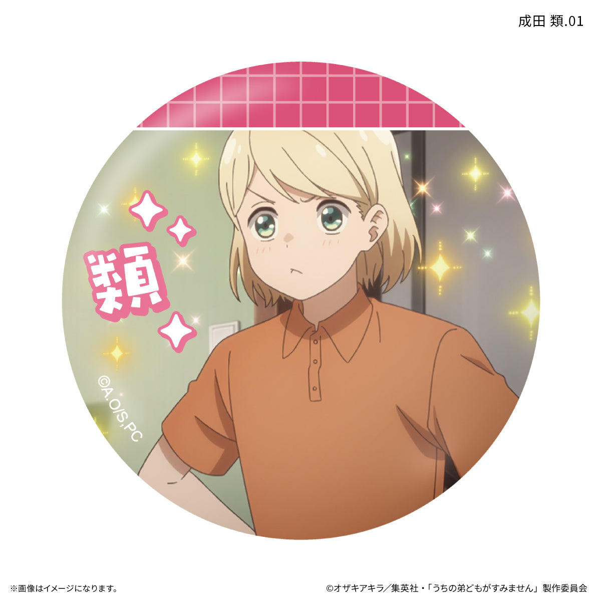 うちの弟どもがすみません だけ缶 成田 類だけトレーディング缶バッジ 【全7種】（BOX）