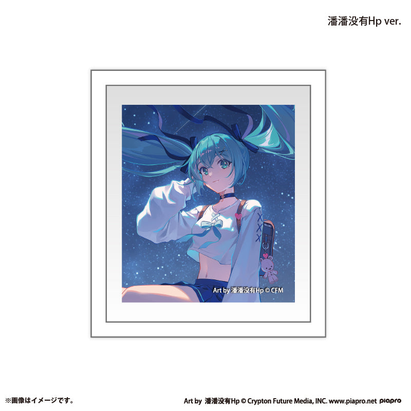 『初音ミク×スモールエス』 額縁マグネット -潘潘没有Hp ver.-