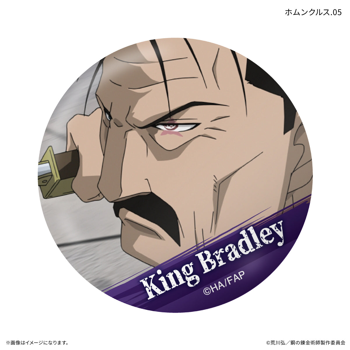 TVアニメ「鋼の錬金術師 FULLMETAL ALCHEMIST」 だけ缶 ホムンクルスだけトレーディング缶バッジ 【全7種】（BOX）