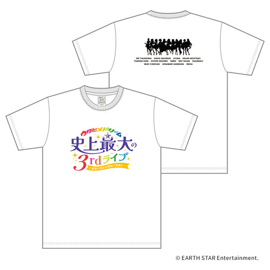 【ウタヒメドリーム】~超重大発表を現地で皆様と~ Tシャツ