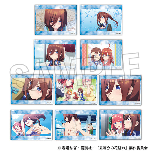 五等分の花嫁∽ トレーディングホロステッカー 三玖BOX