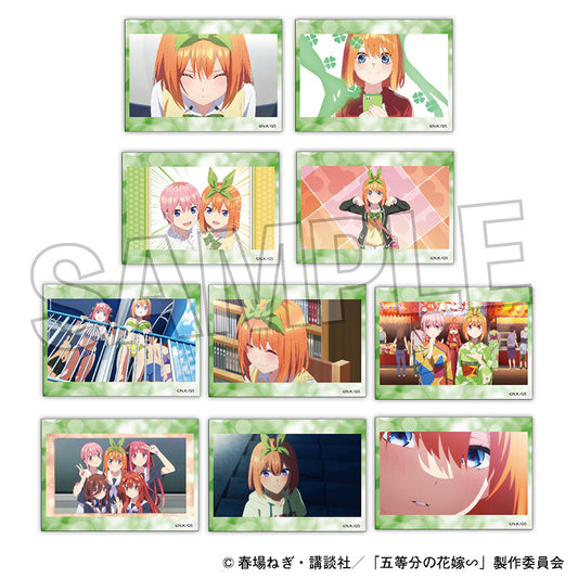 五等分の花嫁∽　トレーディングホロステッカー　四葉BOX