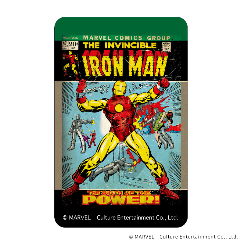 MARVEL まじかる百貨店ステッカー アイアンマン① – FAN+Life