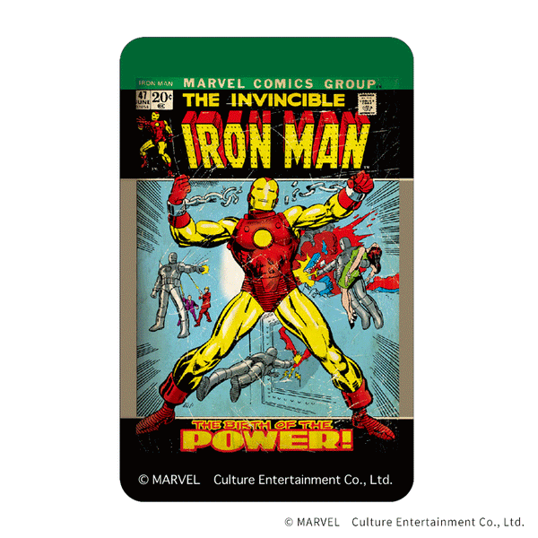 MARVEL まじかる百貨店ステッカー アイアンマン① – FAN+Life