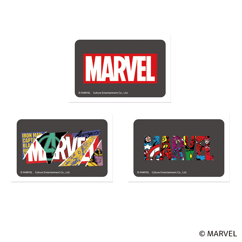 MARVEL まじかる百貨店ステッカー マーベルロゴ①