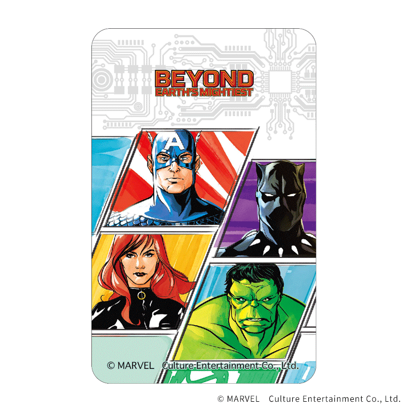 MARVEL まじかる百貨店ステッカー アベンジャーズ① – FAN+Life