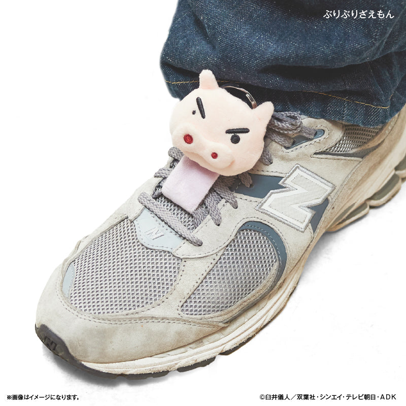 クレヨンしんちゃん 蓄光マスコットループホルダー ぶりぶりざえもん