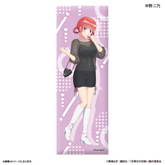 TVスペシャルアニメ「五等分の花嫁＊」 ロング缶バッジ 中野二乃