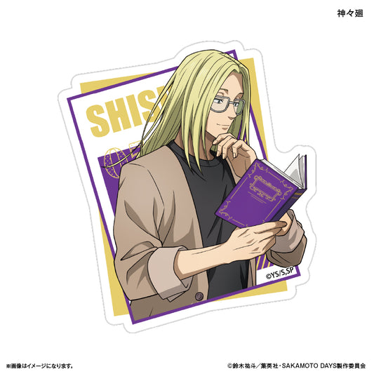 SAKAMOTO DAYS ステッカー 眼鏡Style 神々廻