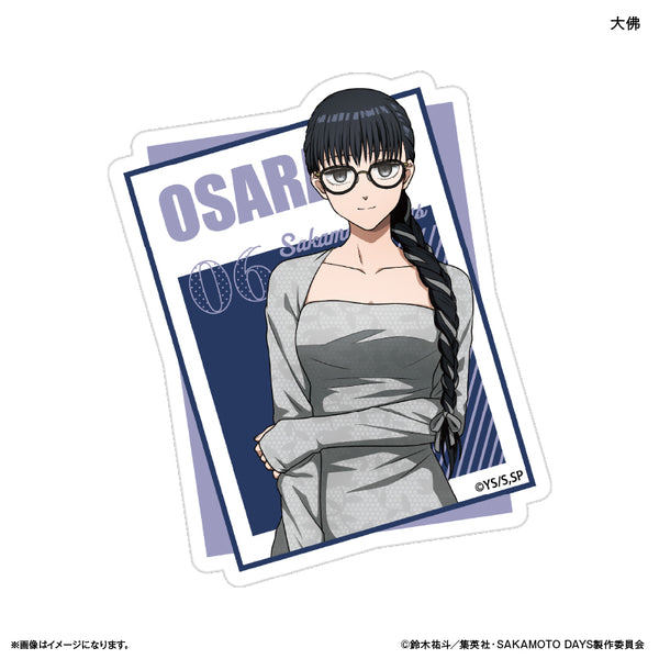 SAKAMOTO DAYS 大佛 ポスカ ステッカー カード SAKAMOTO DAYS ステッカー 眼鏡Style 大佛 – FAN+Life