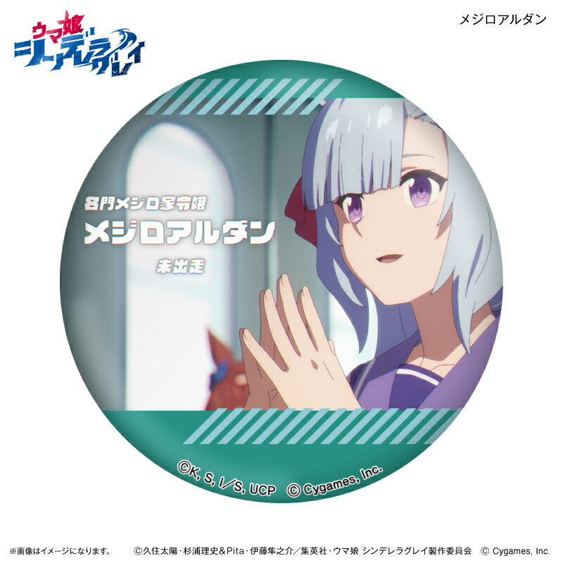 メジロアルダン　缶バッジ　35個 アニメ『ウマ娘 シンデレラグレイ』 だけ缶 メジロアルダンだけ