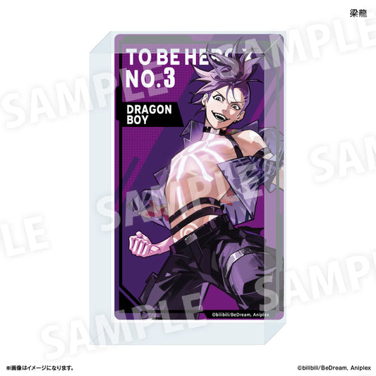 アニメ「TO BE HERO X」 アクリルブロック 梁龍