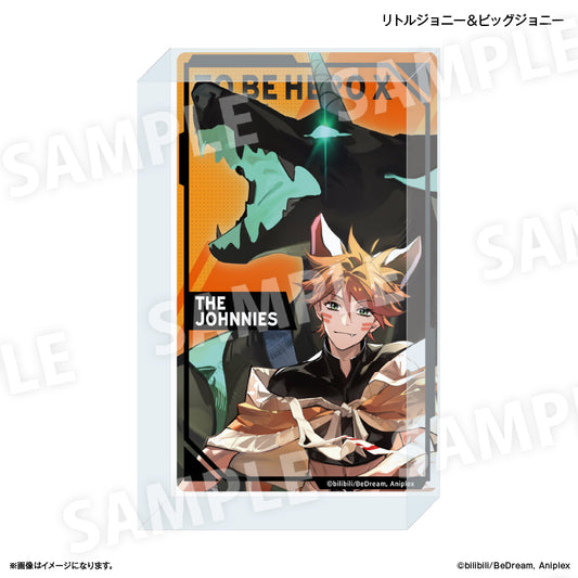 アニメ「TO BE HERO X」 アクリルブロック リトルジョニー＆ビッグジョニー