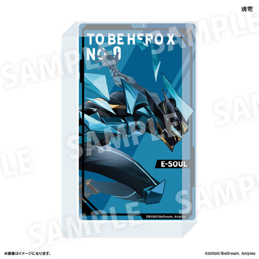 アニメ「TO BE HERO X」 アクリルブロック 魂電