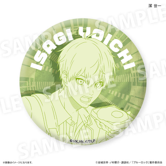 ブルーロック Wake Up & Get Ready 線画缶バッジ 氷織 羊